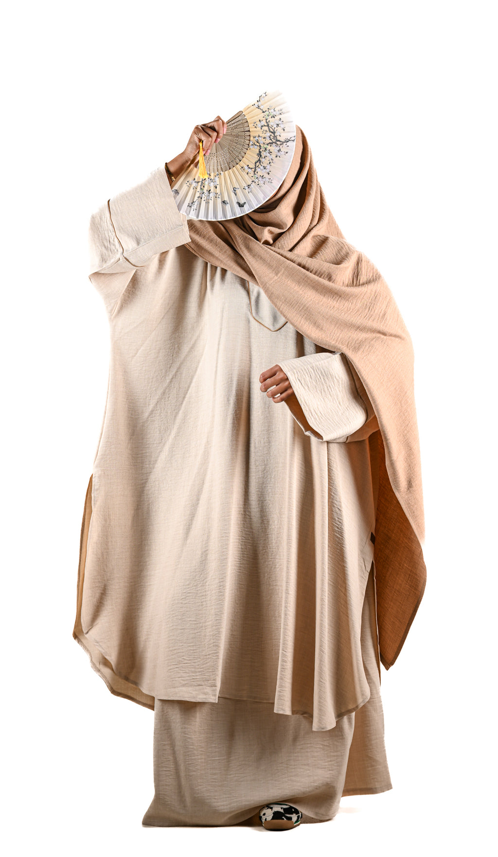 SET OUMAYMA BEIGE LIN