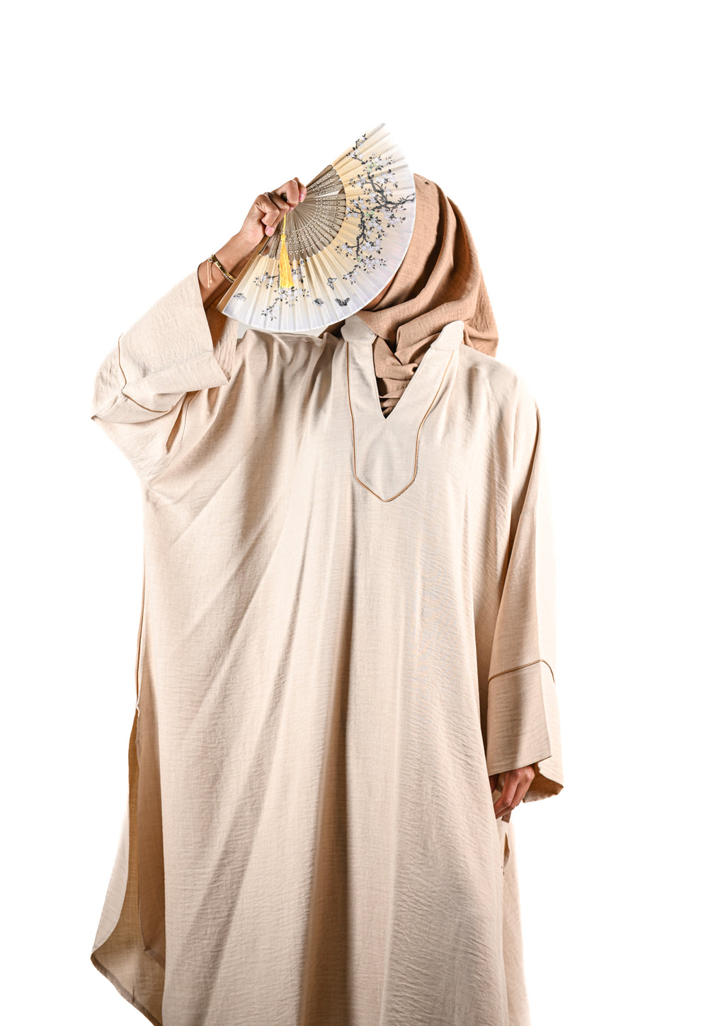SET OUMAYMA BEIGE LIN