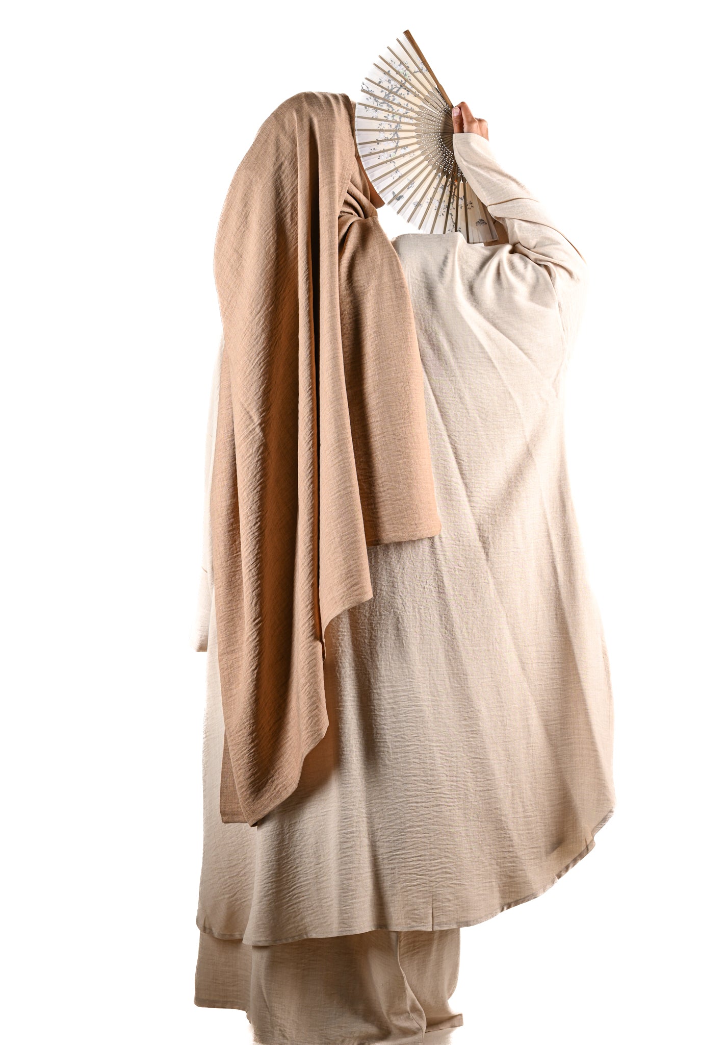 SET OUMAYMA BEIGE LIN