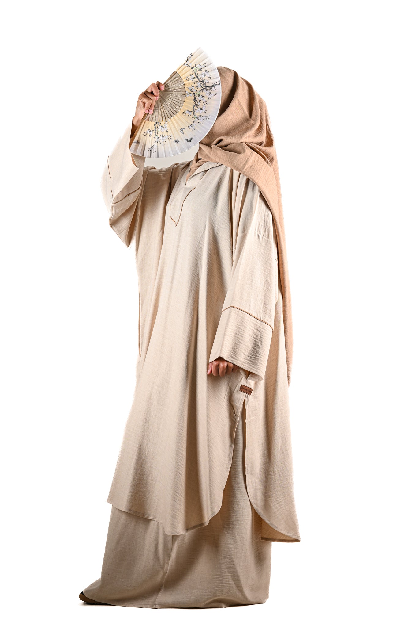 SET OUMAYMA BEIGE LIN