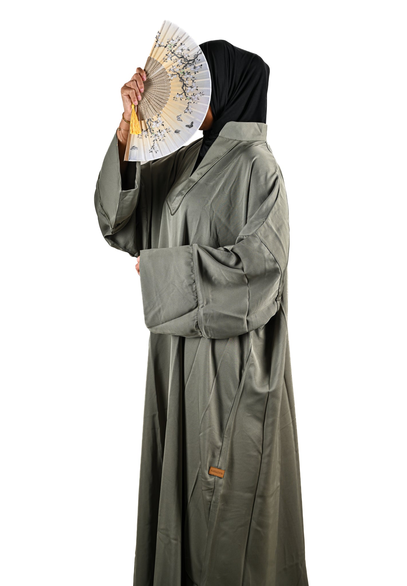 ABAYA OUMAYMA OLIVE GREEN SDM
