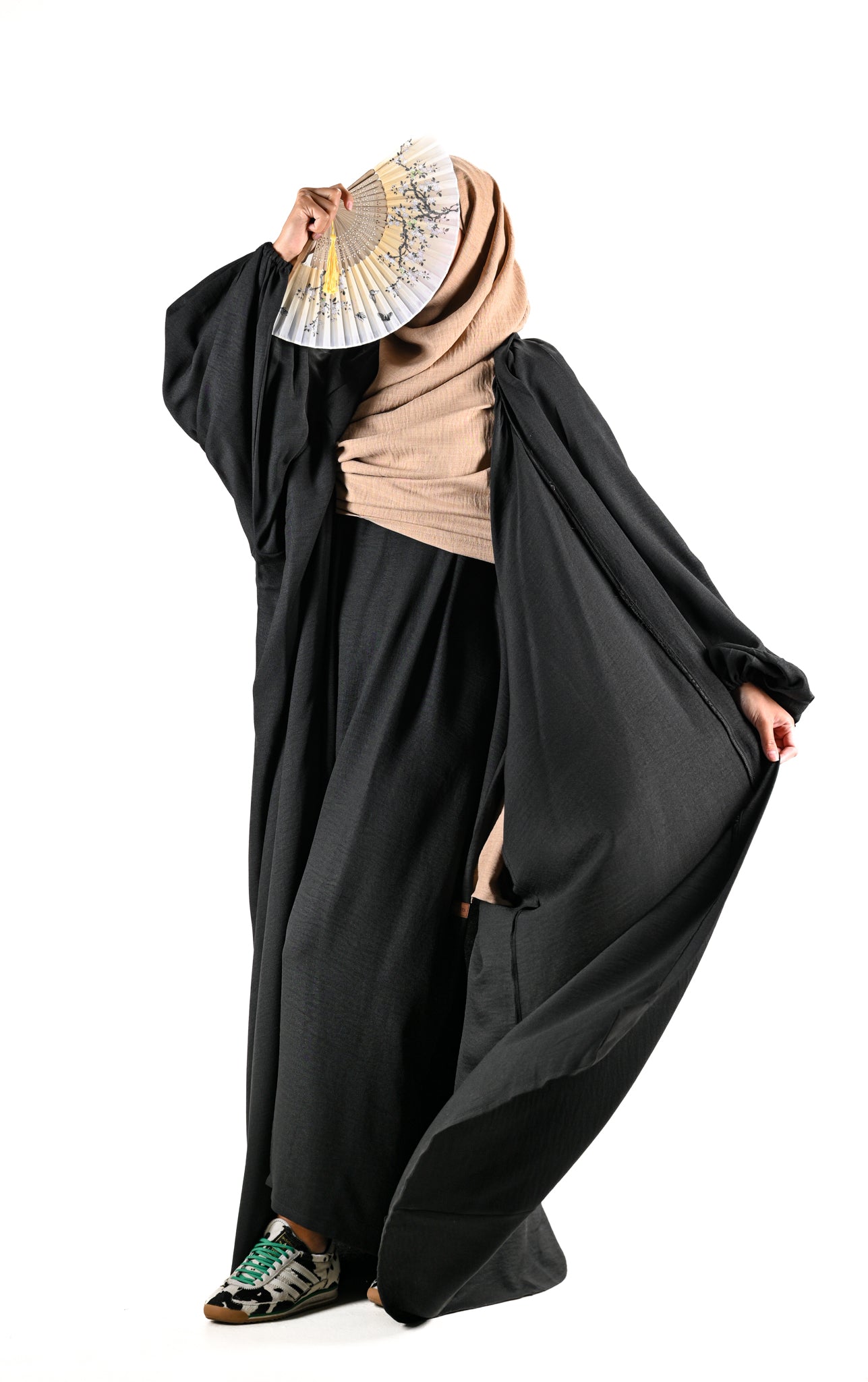 KIMONO HAFSA LIN BLACK