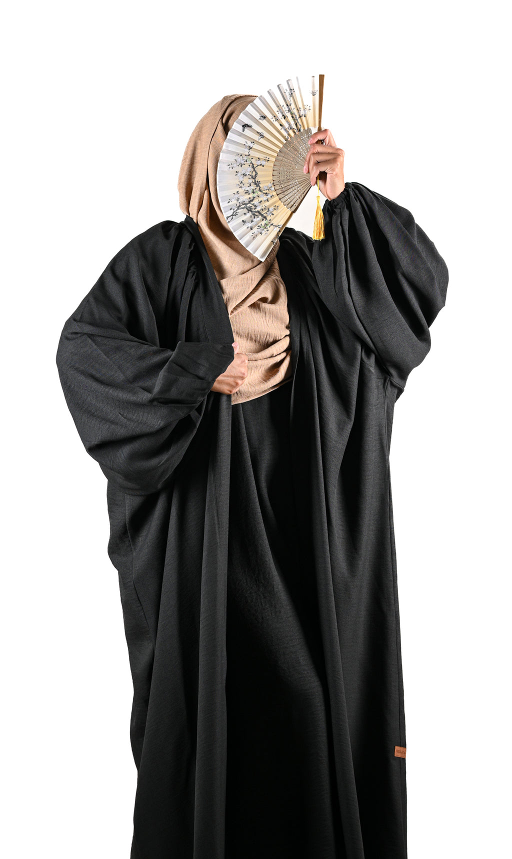 KIMONO HAFSA LIN BLACK