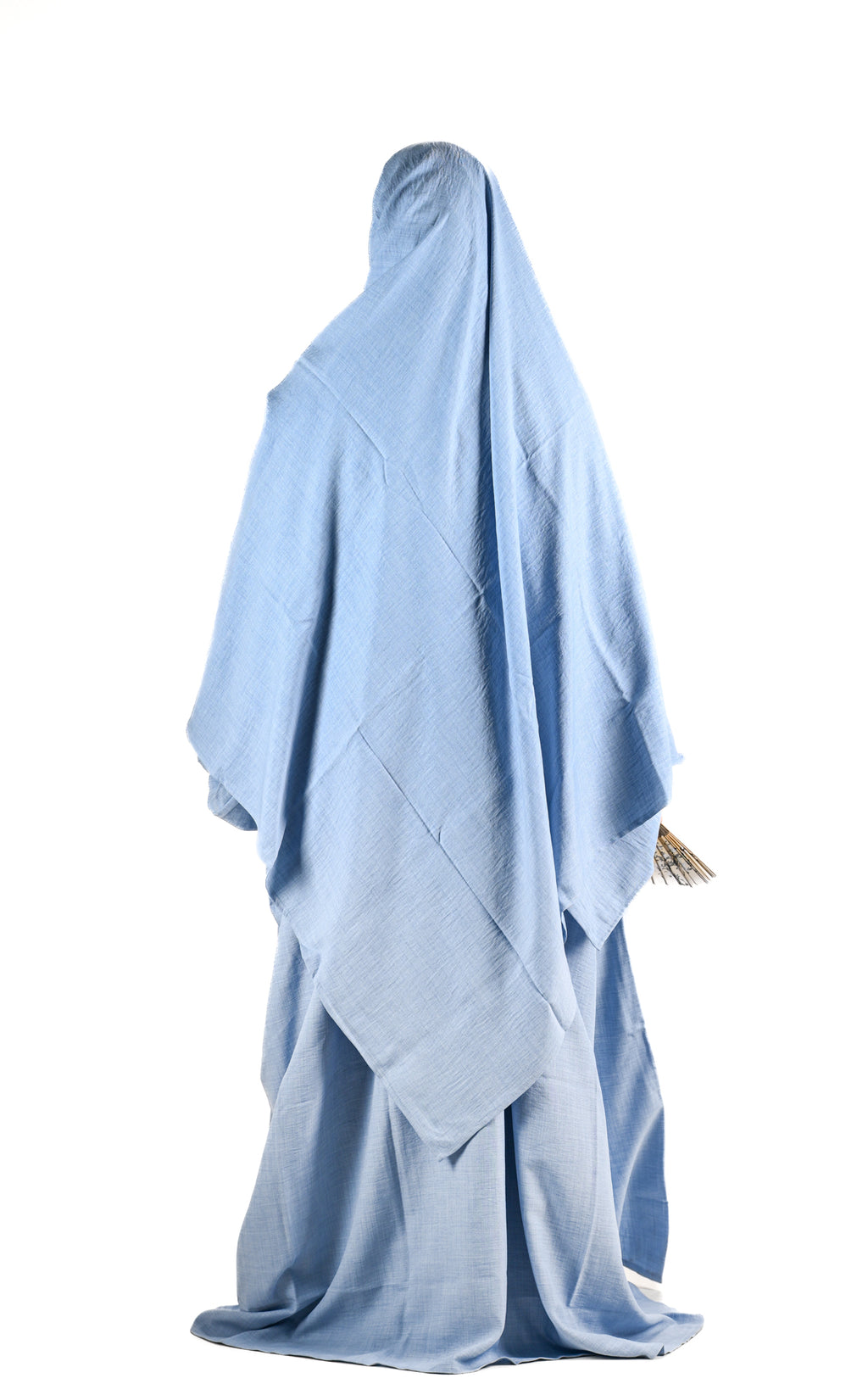 KIMONO HAFSA LIN FADED DENIM